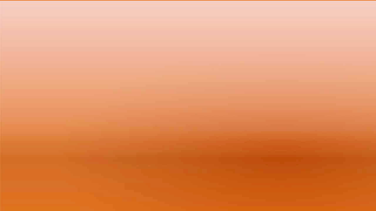 Illuminate Orange Color Youtube Thumbnail Background 1280x720