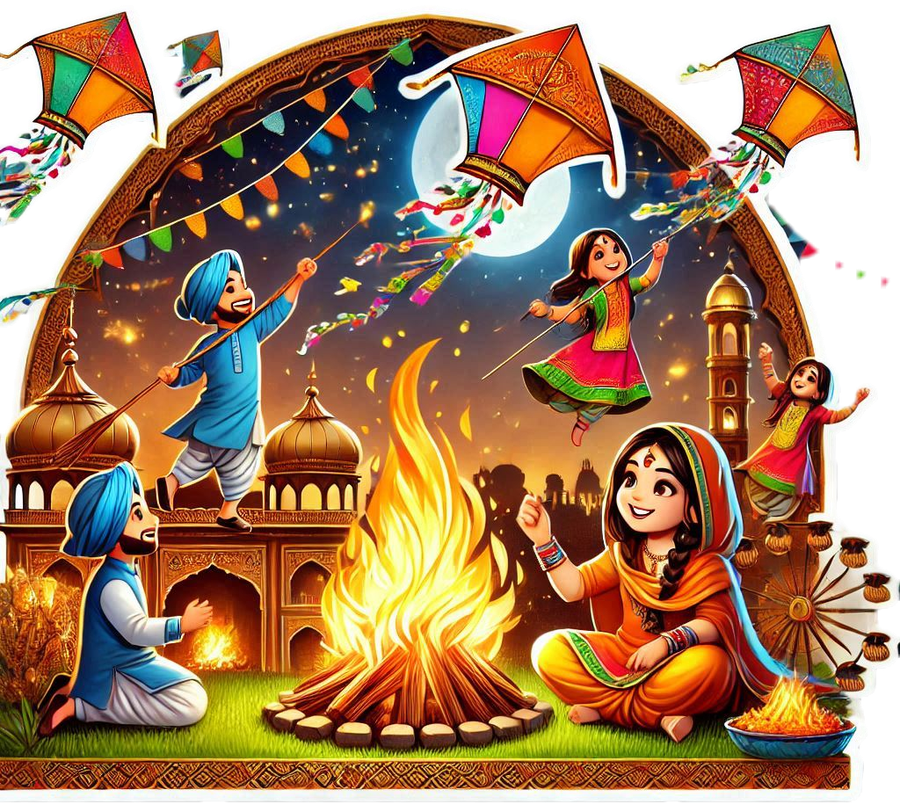 India Lohri Png With Festive Wishes - Royalty Free Lohri PNG Image | Pngmagic Free Download India Lohri Png With Festive Wishes - High Quality Lohri PNG PNG Image