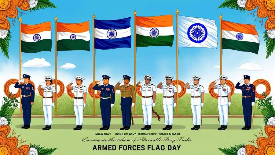 Indian Army Soldiers Pictures For Flag Day - Royalty Free Armed Forces Flag Day Image | Pngmagic Free Download Indian Army Soldiers Pictures For Flag Day - High Quality Armed Forces Flag Day Background