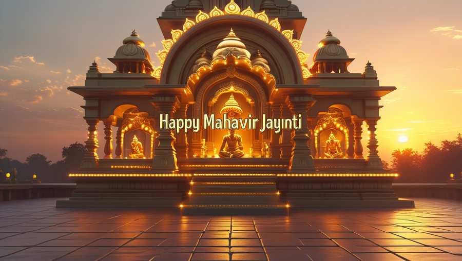 Jain Temple Mahavir Jayanti Decorations - Royalty Free Happy Mahavir Jayanti Image | Pngmagic Free Download Jain Temple Mahavir Jayanti Decorations - High Quality Happy Mahavir Jayanti Background