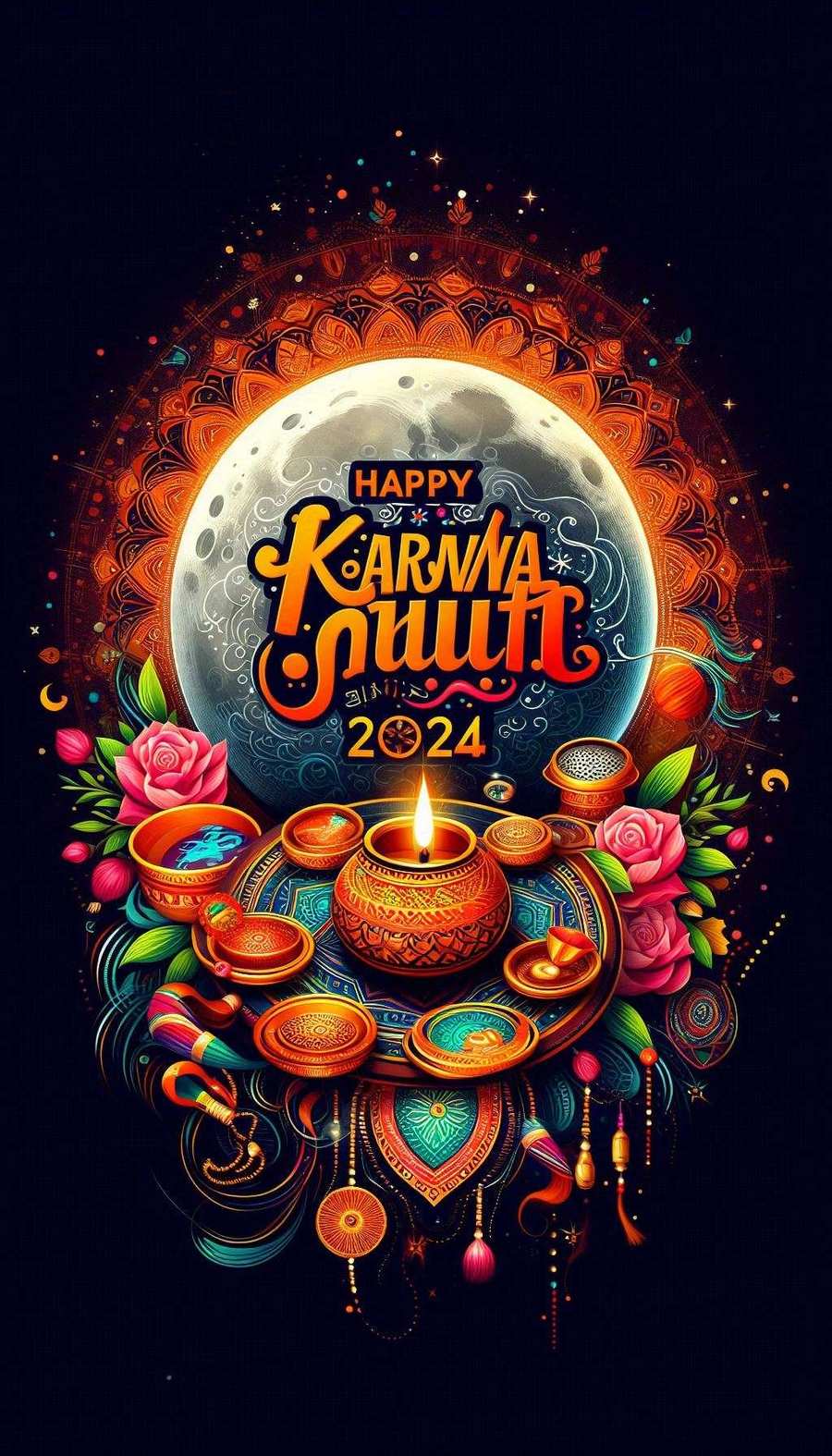Karwa Chauth 2024 Diya And Thali Decoration Images - Royalty Free Happy Karwa Chauth Image | Pngmagic Free Download Karwa Chauth 2024 Diya And Thali Decoration Images - High Quality Happy Karwa Chauth Background