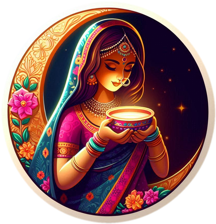 Karwa Chauth Fasting Women Png - Royalty Free Karwa Chauth Image | Pngmagic Free Download Karwa Chauth Fasting Women Png - High Quality Karwa Chauth PNG Image