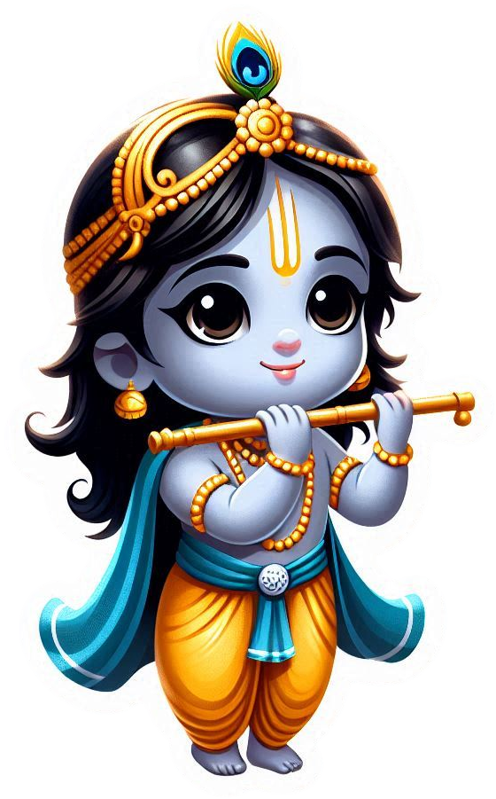 Lord Krishna With Flute Png Image For Spiritual Projects - Royalty Free Lord Krishna PNG Image | Pngmagic Free Download Lord Krishna With Flute Png Image For Spiritual Projects - High Quality Lord Krishna PNG PNG Image