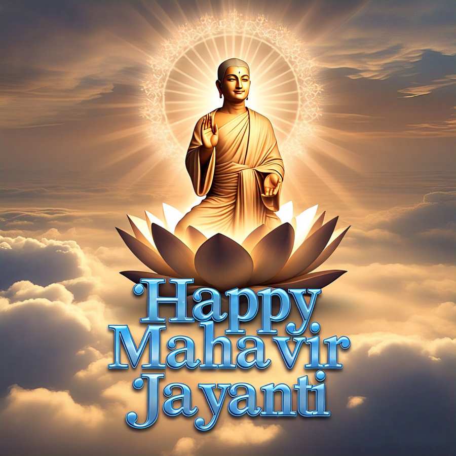 Mahavir Jayanti Greeting Card PSD Template - Royalty Free Happy Mahavir Jayanti Image | Pngmagic Free Download Mahavir Jayanti Greeting Card PSD Template - High Quality Happy Mahavir Jayanti Background