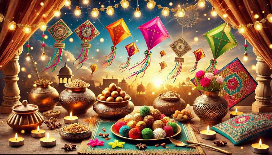 Makar Sankranti Background Image With Decorative Borders - Royalty Free Makar Sankranti Background Image Image | Pngmagic Free Download Makar Sankranti Background Image With Decorative Borders - High Quality Makar Sankranti Background Image Background