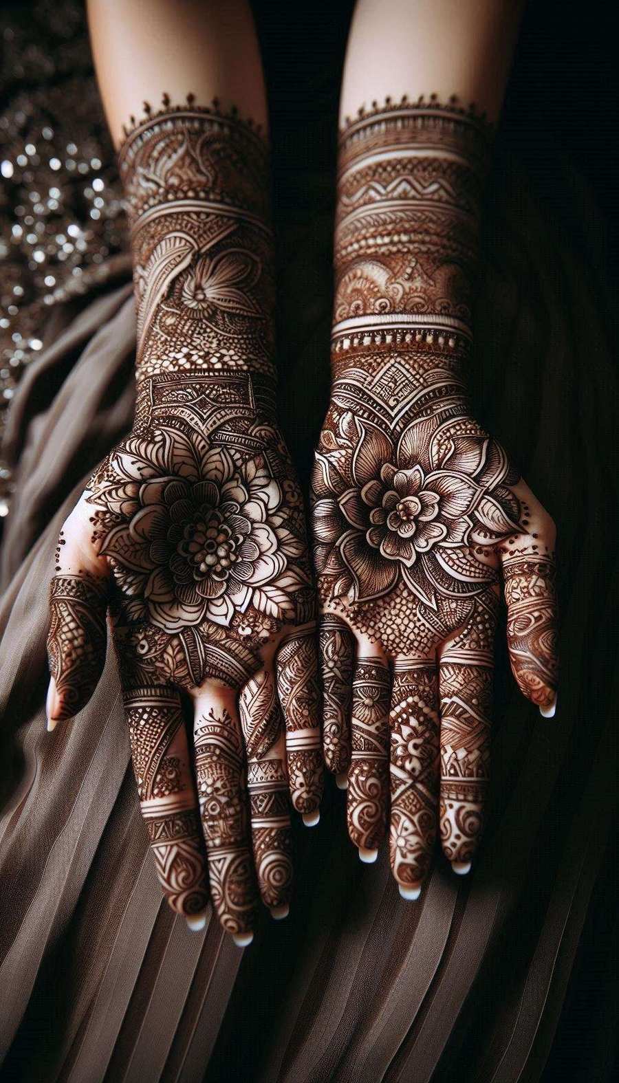 Mehndi Design For Festivals Like Diwali And Eid - Royalty Free Mehndi Design Image | Pngmagic Free Download Mehndi Design For Festivals Like Diwali And Eid - High Quality Mehndi Design Background