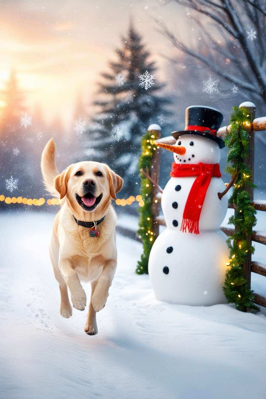 Merry Christmas Dog Image For Social Media Posts - Royalty Free Merry Christmas Dog Image Image | Pngmagic Free Download Merry Christmas Dog Image For Social Media Posts - High Quality Merry Christmas Dog Image Background