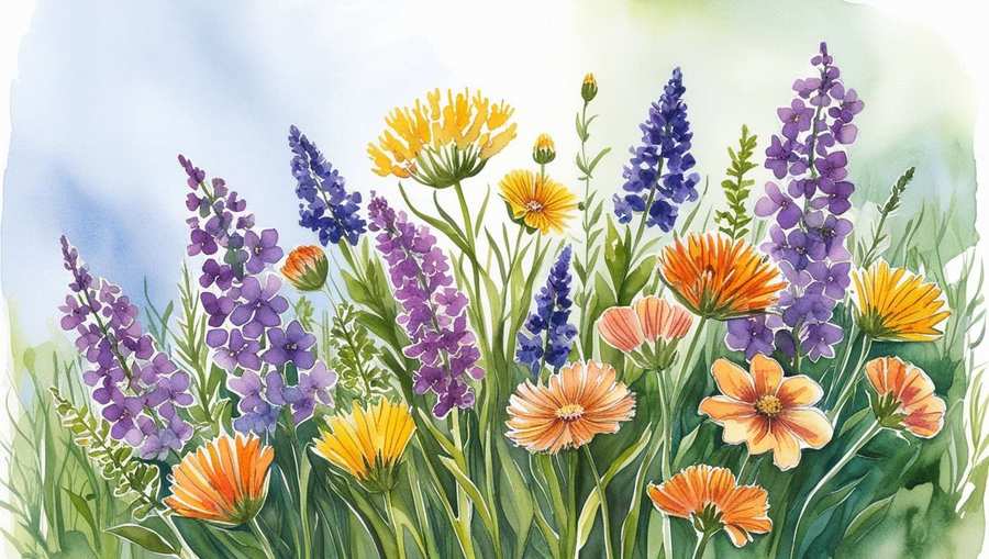 Minimalist Watercolor Flower Wallpaper Collection - Royalty Free Watercolor Flower Image | Pngmagic Free Download Minimalist Watercolor Flower Wallpaper Collection - High Quality Watercolor Flower Background