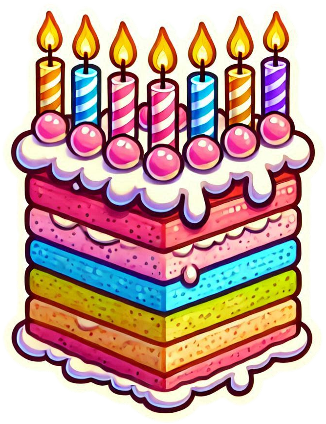 Multi-layered Cake Png Transparent With Candles - Royalty Free Cake Png Transparent Image | Pngmagic Free Download Multi-layered Cake Png Transparent With Candles - High Quality Cake Png Transparent PNG Image