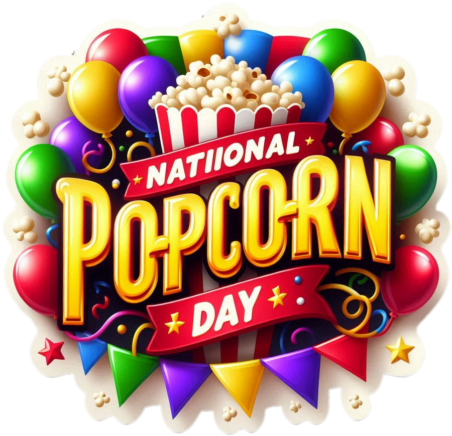 National Popcorn Day Png With Festive Elements - Royalty Free National Popcorn Day PNG Image | Pngmagic Free Download National Popcorn Day Png With Festive Elements - High Quality National Popcorn Day PNG PNG Image