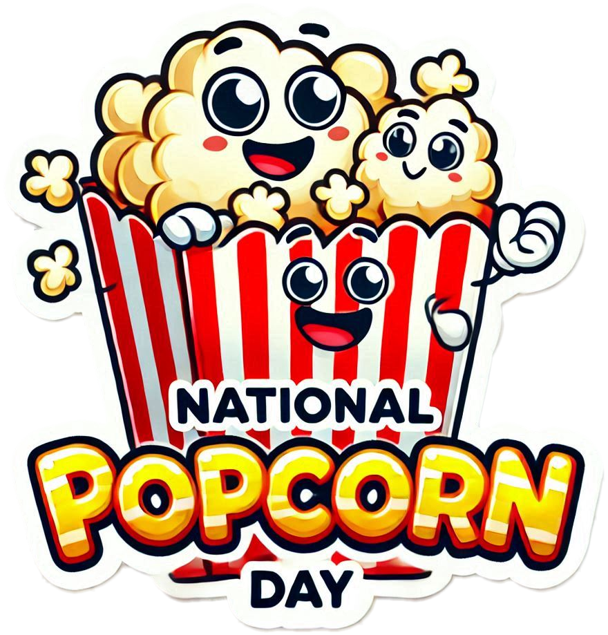 National Popcorn Day Png With Golden Popcorn - Royalty Free National Popcorn Day PNG Image | Pngmagic Free Download National Popcorn Day Png With Golden Popcorn - High Quality National Popcorn Day PNG PNG Image