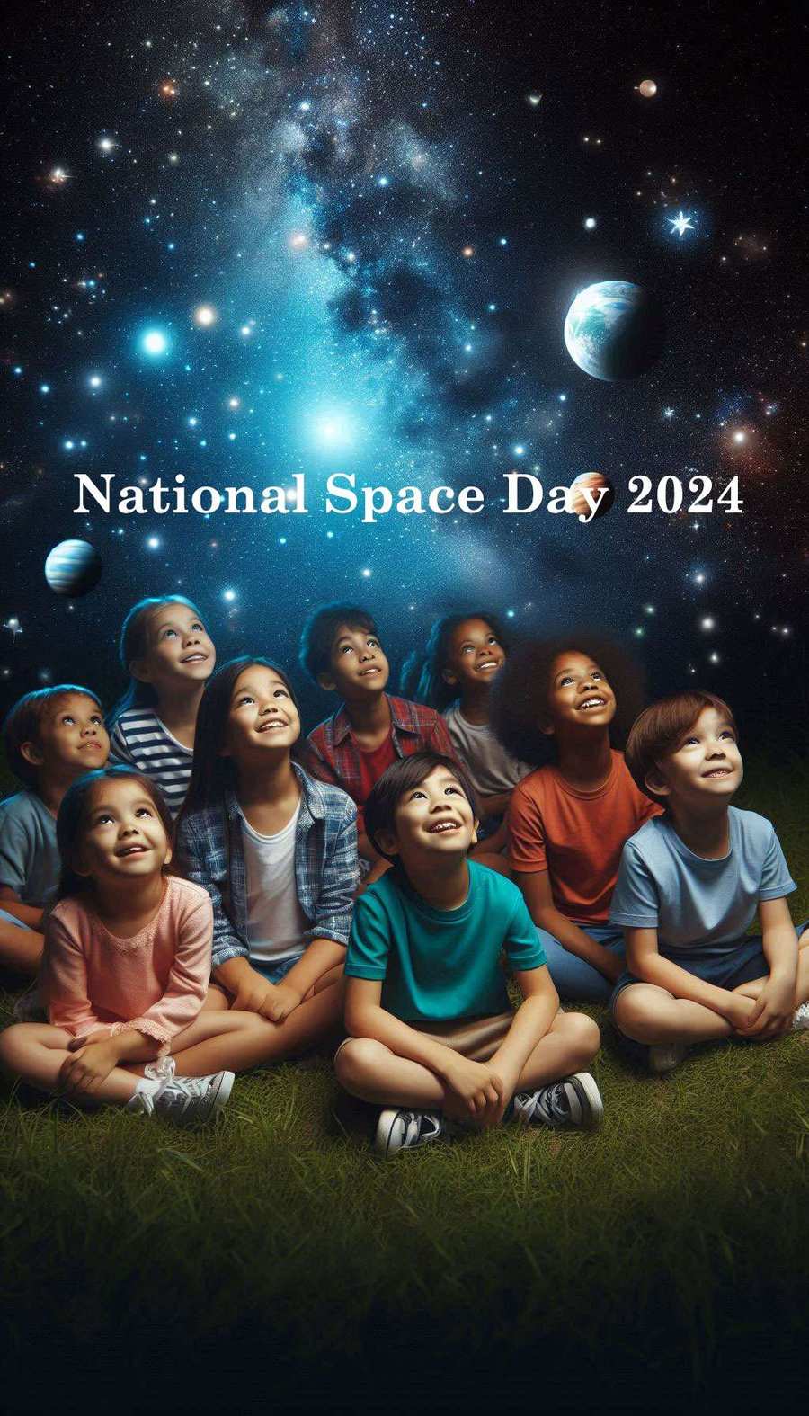 National Space Day 2024 Images For Kids - Royalty Free National Space Day Image | Pngmagic Free Download National Space Day 2024 Images For Kids - High Quality National Space Day Background