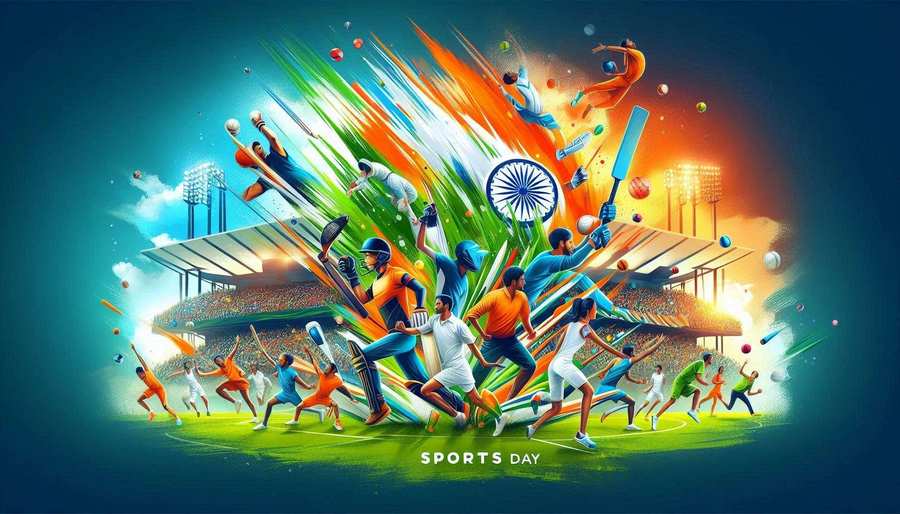 National Sports Day 2024 Hd Wallpapers - Royalty Free National Sports Day Image | Pngmagic Free Download National Sports Day 2024 Hd Wallpapers - High Quality National Sports Day Background
