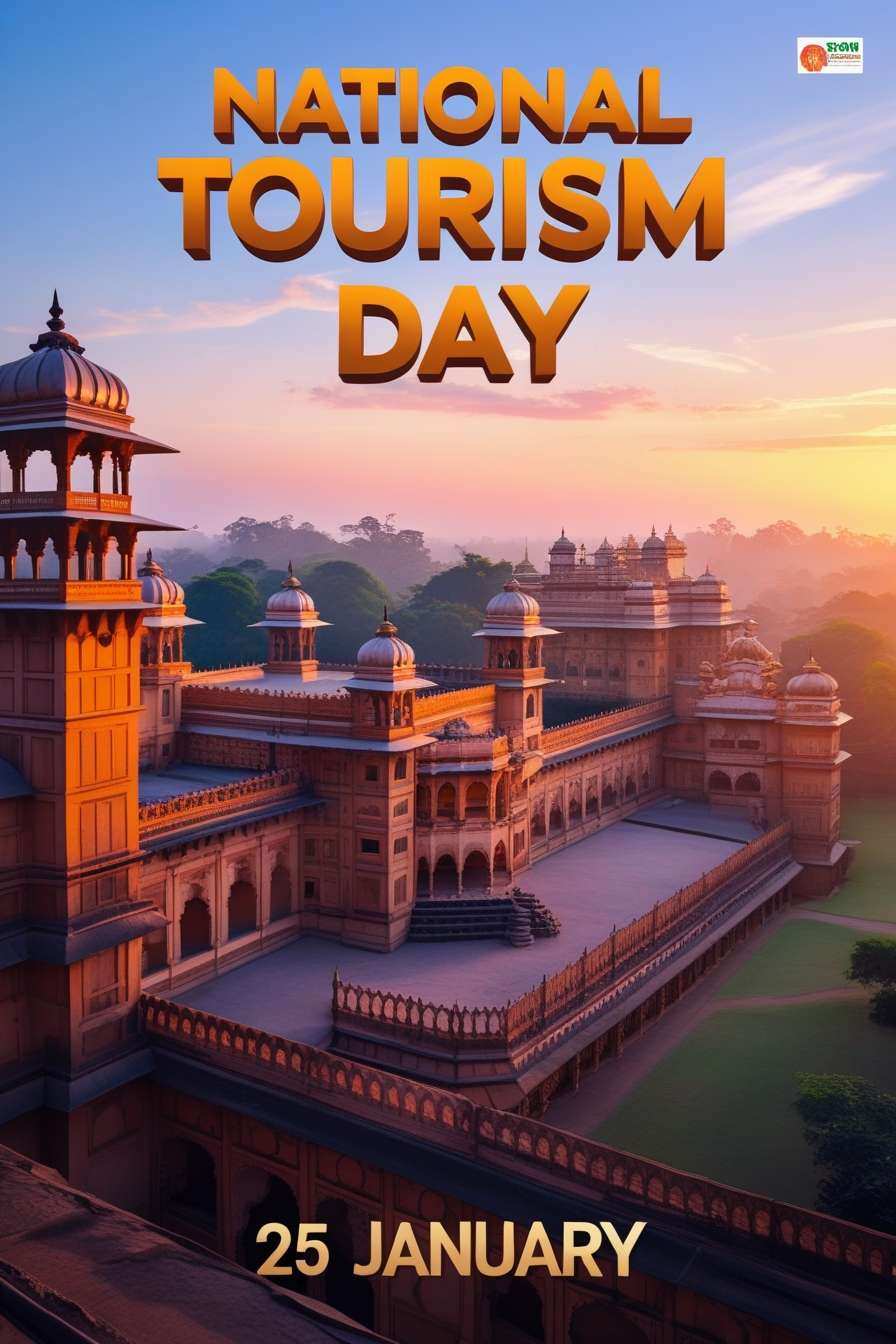Free Download National Tourism Day 2024 Motivational Pictures - High Quality National Tourism Day Background