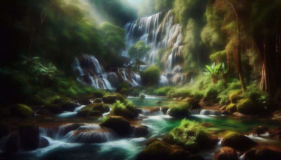 Nature Background With Waterfalls - Royalty Free Nature Background, Waterfall Image | Pngmagic Free Download Nature Background With Waterfalls - High Quality Nature Background, Waterfall Background