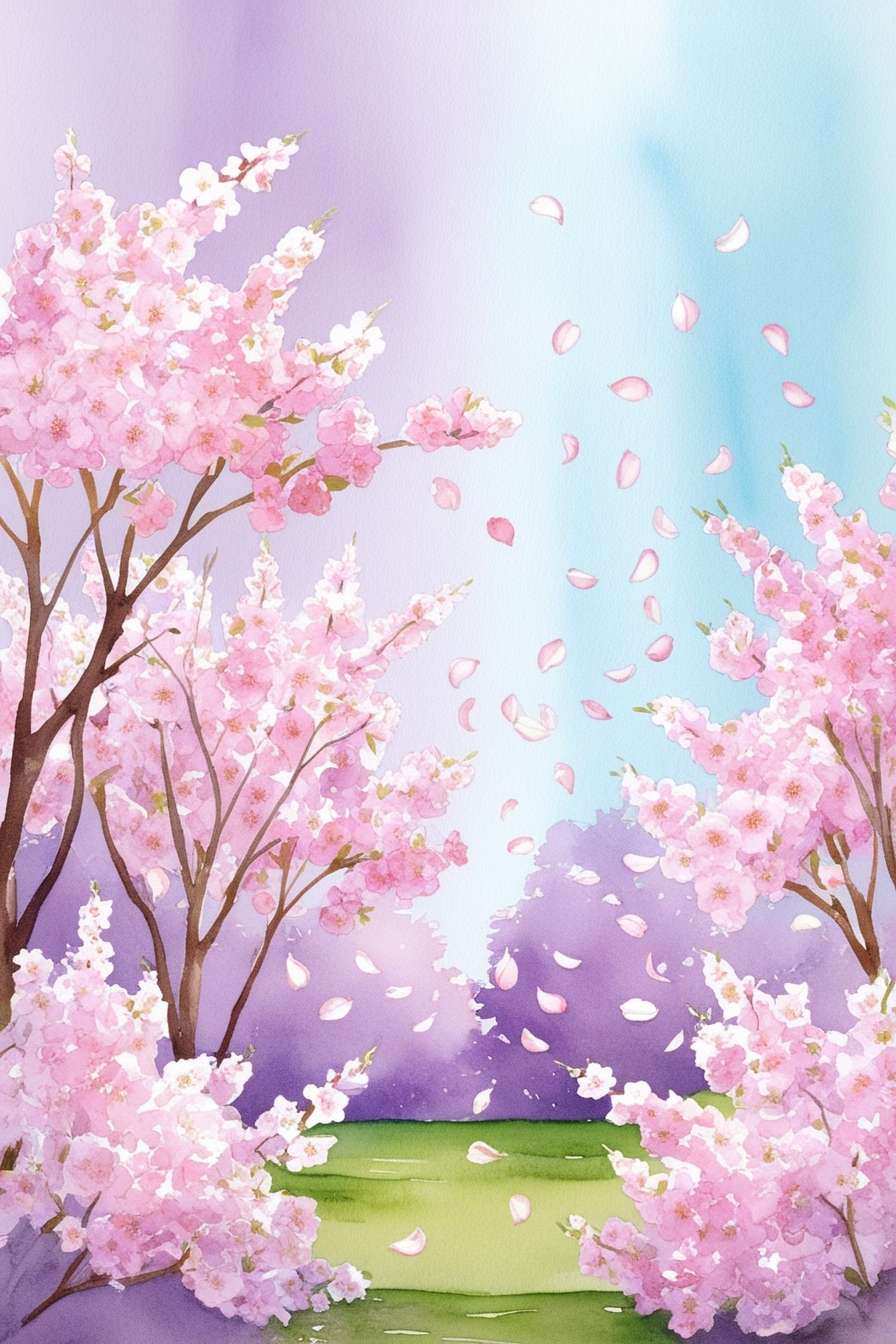 Nature-inspired Watercolor Flower Wallpaper - Royalty Free Watercolor Flower Image | Pngmagic Free Download Nature-inspired Watercolor Flower Wallpaper - High Quality Watercolor Flower Background
