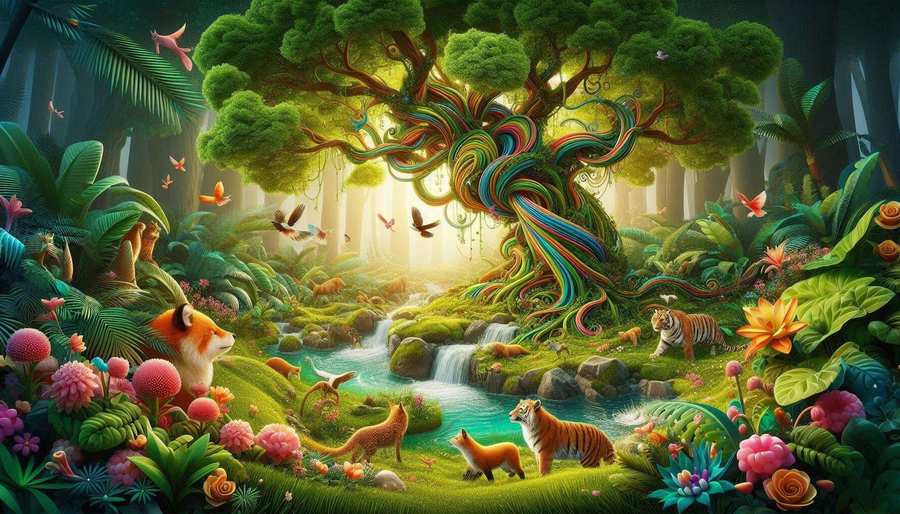 Nature-themed 3d Wallpaper With Animated Effects For A Lively Desktop - Royalty Free Nature Wallpaper 3d Image | Pngmagic Free Download Nature-themed 3d Wallpaper With Animated Effects For A Lively Desktop - High Quality Nature Wallpaper 3d Background