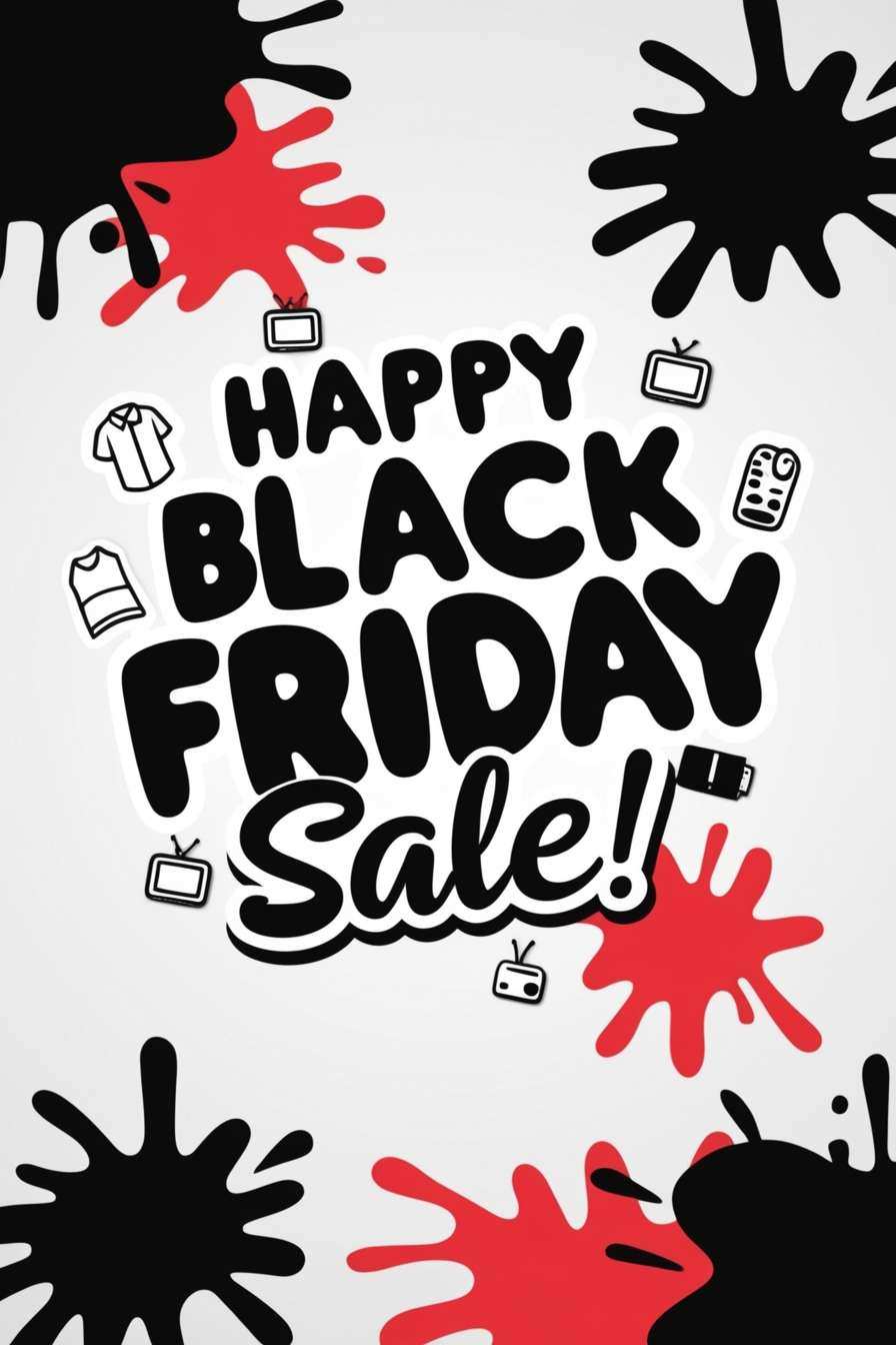 Playful Black Friday Shopping Design - Royalty Free Happy Black Friday Sale Image | Pngmagic Free Download Playful Black Friday Shopping Design - High Quality Happy Black Friday Sale Background