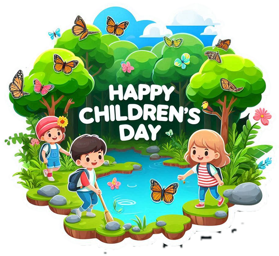Premium Happy Childrens Day Png Download - Royalty Free Childrens Day Image | Pngmagic Free Download Premium Happy Childrens Day Png Download - High Quality Childrens Day PNG Image