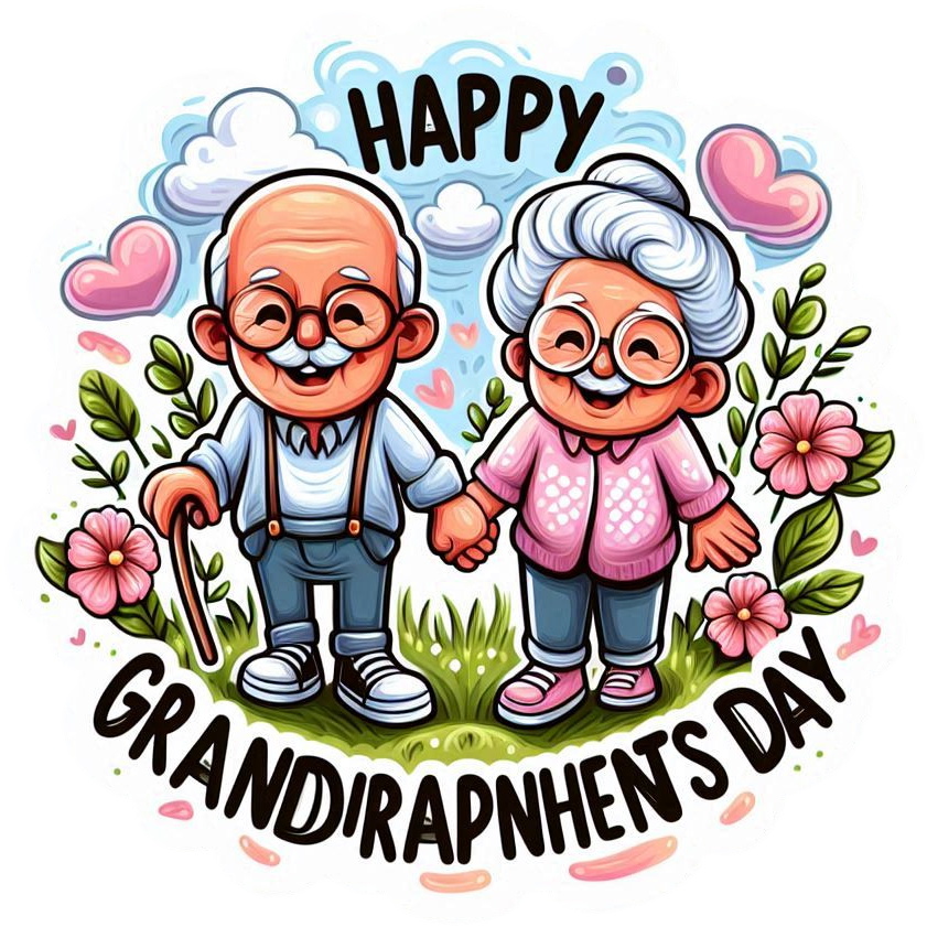 Premium Happy Grandparents Day Png Images For Scrapbooking - Royalty Free Grandparents Day Image | Pngmagic Free Download Premium Happy Grandparents Day Png Images For Scrapbooking - High Quality Grandparents Day PNG Image