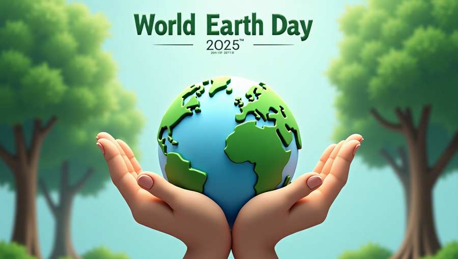 Protect Our Planet Quote Design - Royalty Free World Earth Day 2025 Image | Pngmagic Free Download Protect Our Planet Quote Design - High Quality World Earth Day 2025 Background