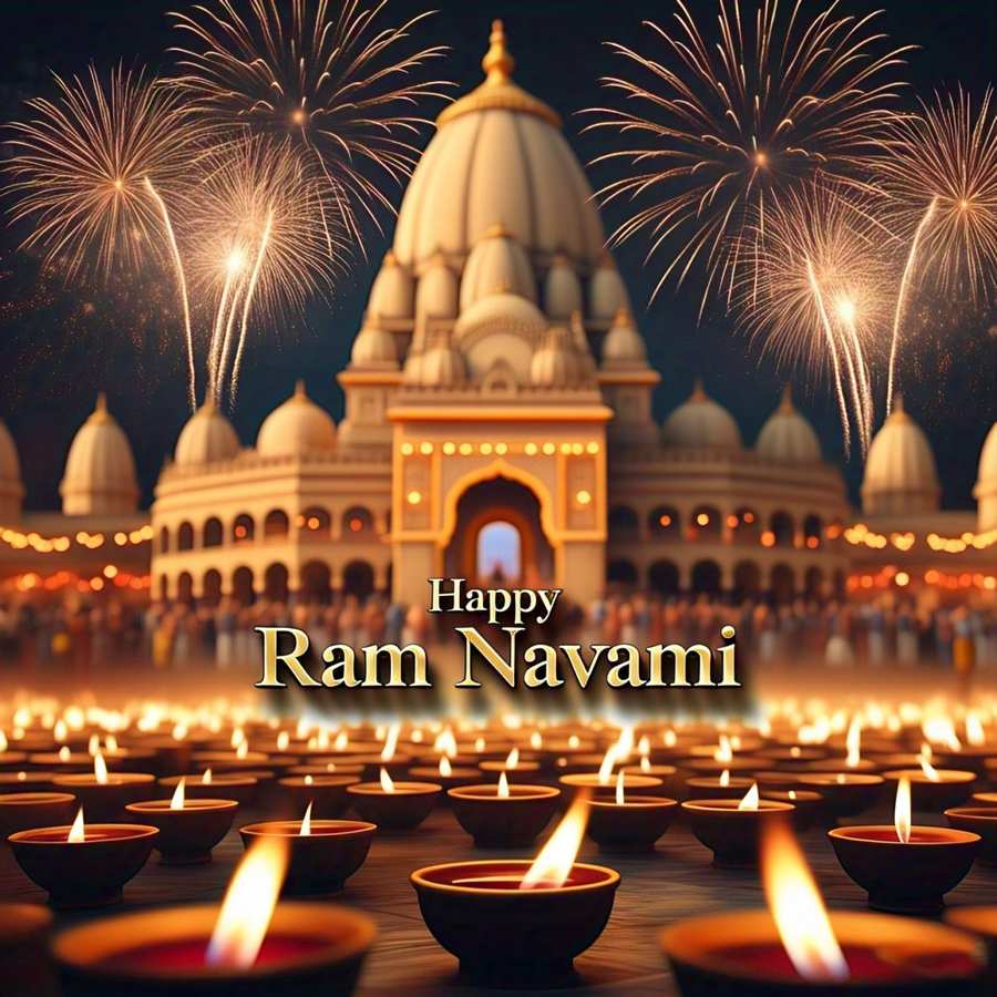 Ram Navami Mandir Lighting Wallpaper - Royalty Free Happy Ram Navami Image | Pngmagic Free Download Ram Navami Mandir Lighting Wallpaper - High Quality Happy Ram Navami Background