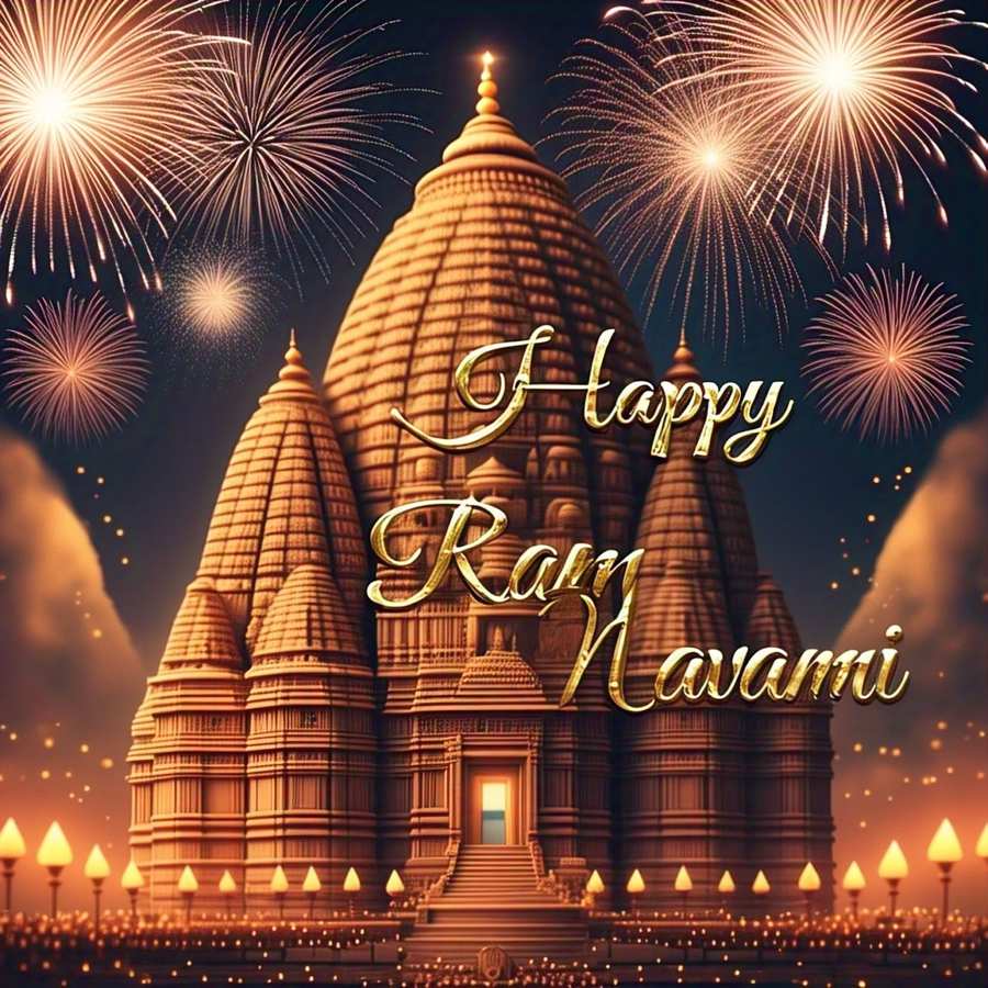 Ram Navami Temple Celebration Pictures - Royalty Free Happy Ram Navami Image | Pngmagic Free Download Ram Navami Temple Celebration Pictures - High Quality Happy Ram Navami Background