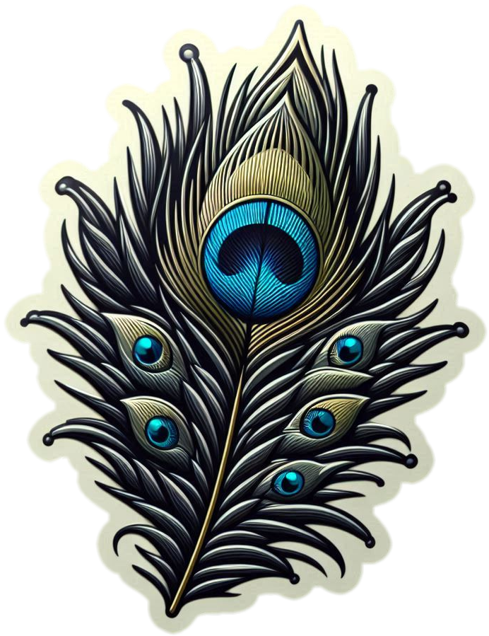 Realistic Peacock Feather Png Image With Detailed Texture Download - Royalty Free Peacock Feather Png Image | Pngmagic Free Download Realistic Peacock Feather Png Image With Detailed Texture Download - High Quality Peacock Feather Png PNG Image