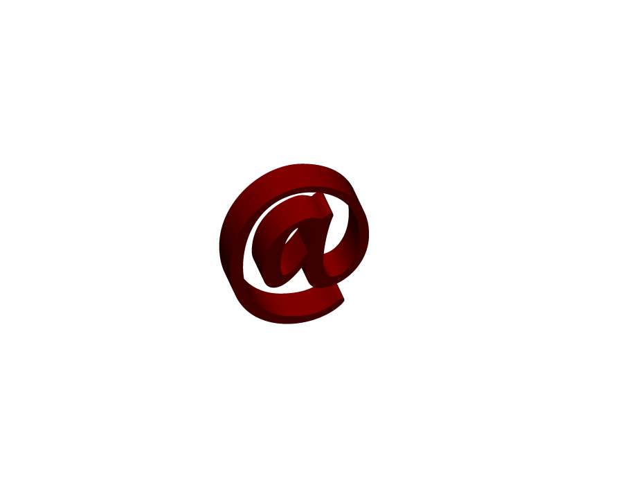Red At The Rate (@) Symbol 3d Png Transparent Pictures - Royalty Free Symbol At The Rate Image | Pngmagic Free Download Red At The Rate (@) Symbol 3d Png Transparent Pictures - High Quality Symbol At The Rate PNG Image