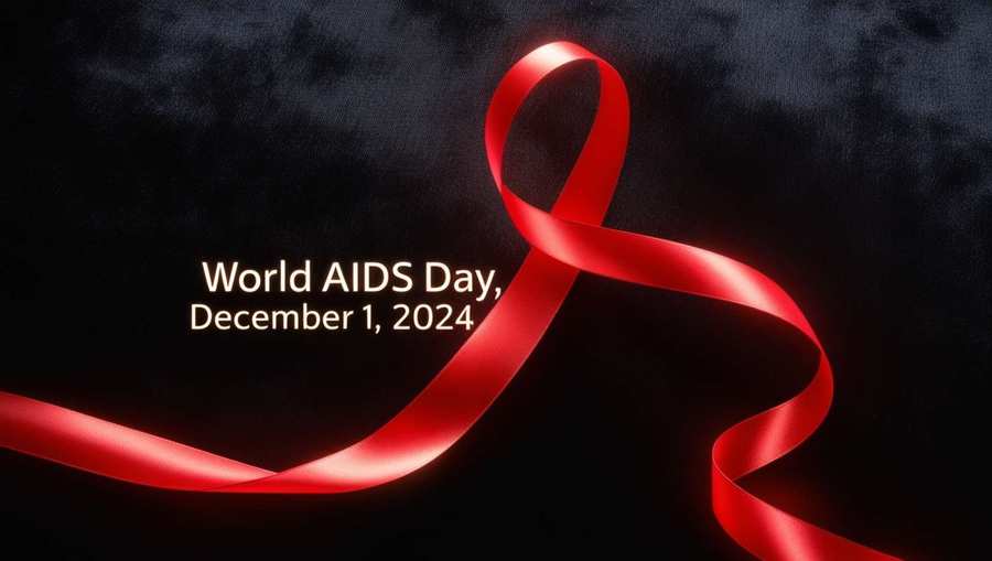 Red Ribbon Png For World Aids Day 2024 - Royalty Free World AIDS Day Image | Pngmagic Free Download Red Ribbon Png For World Aids Day 2024 - High Quality World AIDS Day PNG Image
