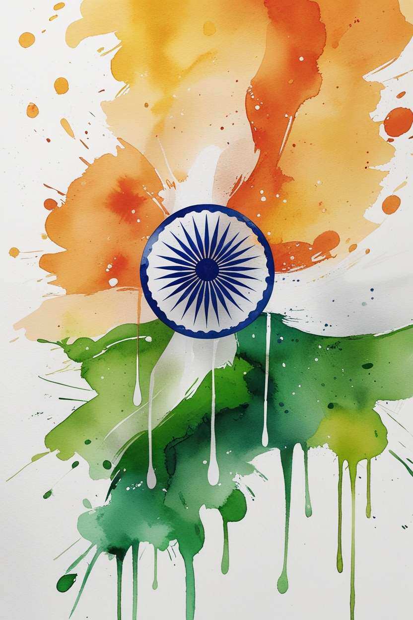 Free Download Republic Day Flag Background For Mobile Wallpapers - High Quality Republic Day Flag Background Background