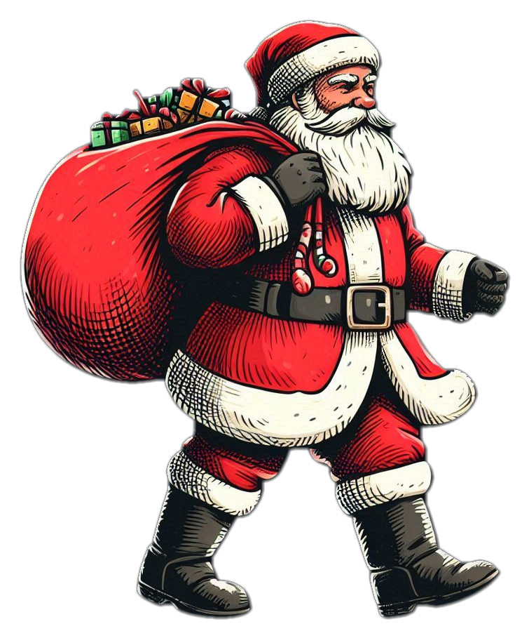 Santa Claus Png With Gift Bag - Royalty Free Santa Claus Image | Pngmagic Free Download Santa Claus Png With Gift Bag - High Quality Santa Claus PNG Image