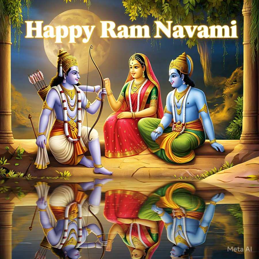 Spiritual Happy Ram Navami Blessings - Royalty Free Happy Ram Navami Image | Pngmagic Free Download Spiritual Happy Ram Navami Blessings - High Quality Happy Ram Navami Background