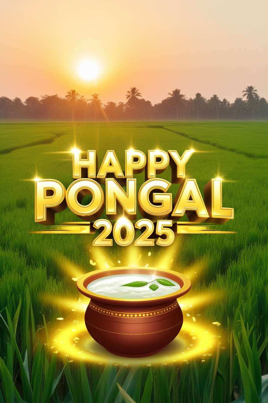 Stylish Happy Pongal Greetings 2025 Images - Royalty Free Happy Pongal Greetings 2025 Image | Pngmagic Free Download Stylish Happy Pongal Greetings 2025 Images - High Quality Happy Pongal Greetings 2025 Background