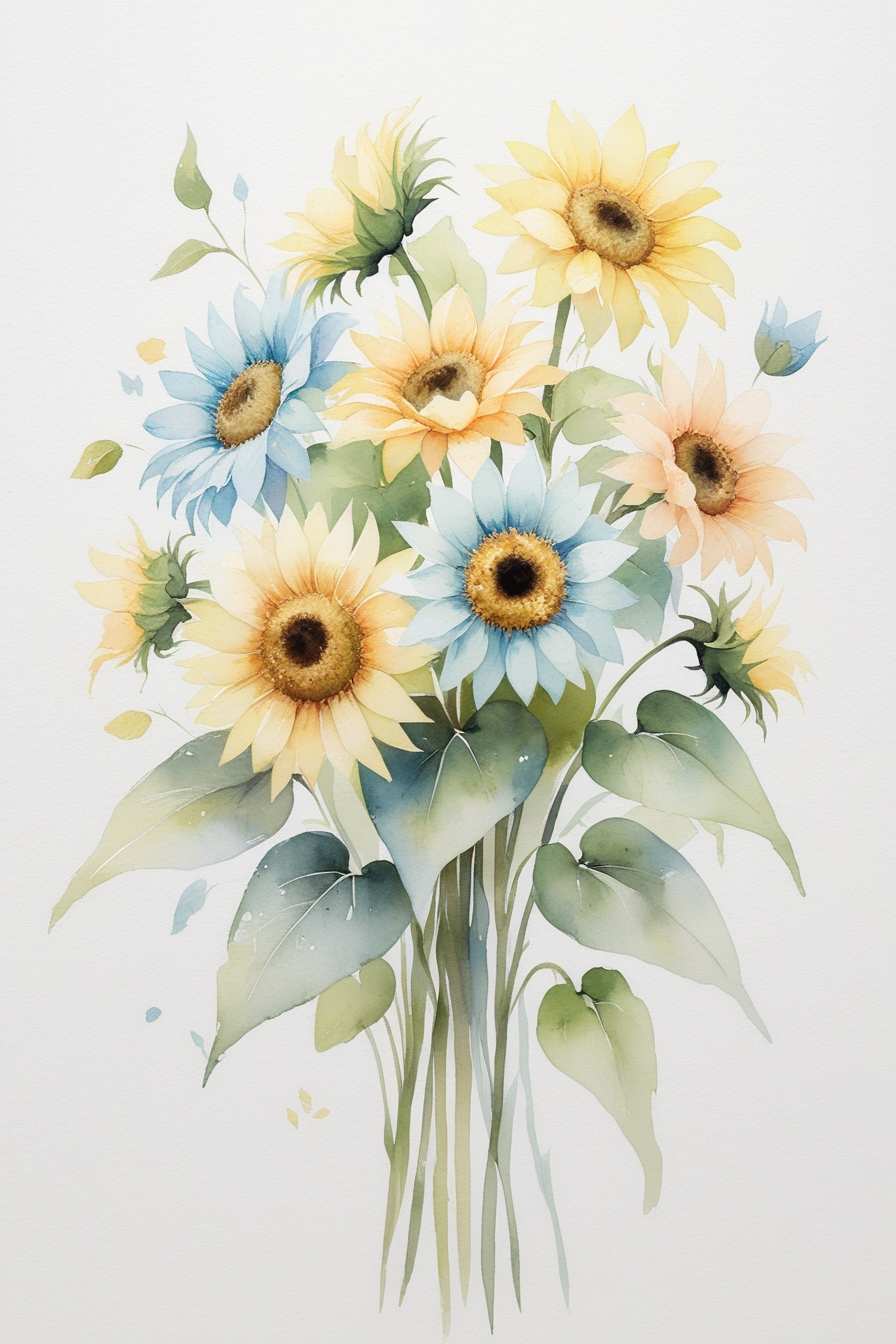 Sunflower-themed Notebook Cover - Royalty Free Sunflower Background Image | Pngmagic Free Download Sunflower-themed Notebook Cover - High Quality Sunflower Background Background