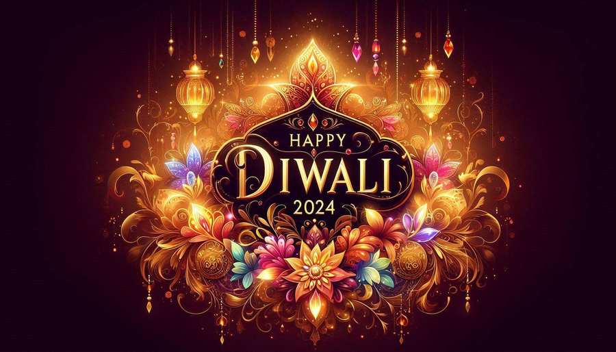 Free Download Traditional Happy Diwali 2024 Pictures For Sharing Online - High Quality Happy Diwali Background