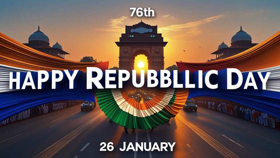 Unique 76th Republic Day Banners And Posters For India - Royalty Free 76th Happy Republic Day Of India 26 January Image | Pngmagic Free Download Unique 76th Republic Day Banners And Posters For India - High Quality 76th Happy Republic Day Of India 26 January Background