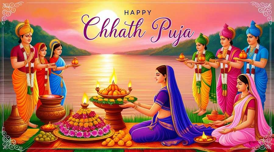 Unique Happy Chhath Puja Wishes Png Files - Royalty Free Happy Chhath Puja Image | Pngmagic Free Download Unique Happy Chhath Puja Wishes Png Files - High Quality Happy Chhath Puja PNG Image