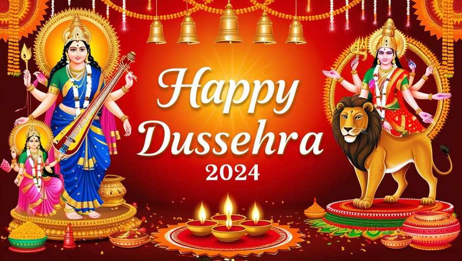 Free Download Unique Happy Dussehra 2024 Photos For Family And Friends - High Quality Happy Dussehra Background