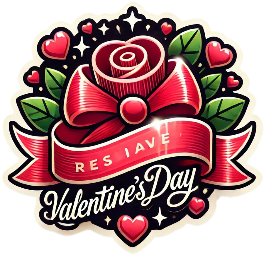 Valentines Day Ribbon Png Vector - Royalty Free Valentines Day Png Image | Pngmagic Free Download Valentines Day Ribbon Png Vector - High Quality Valentines Day Png PNG Image