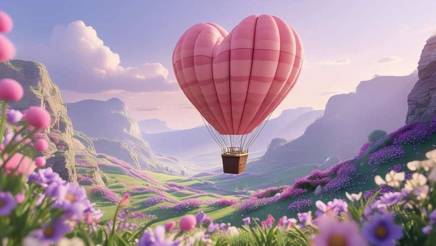 Valentines Day Wallpaper With Clouds And Hearts - Royalty Free Valentines Day Wallpaper Image | Pngmagic Free Download Valentines Day Wallpaper With Clouds And Hearts - High Quality Valentines Day Wallpaper Background