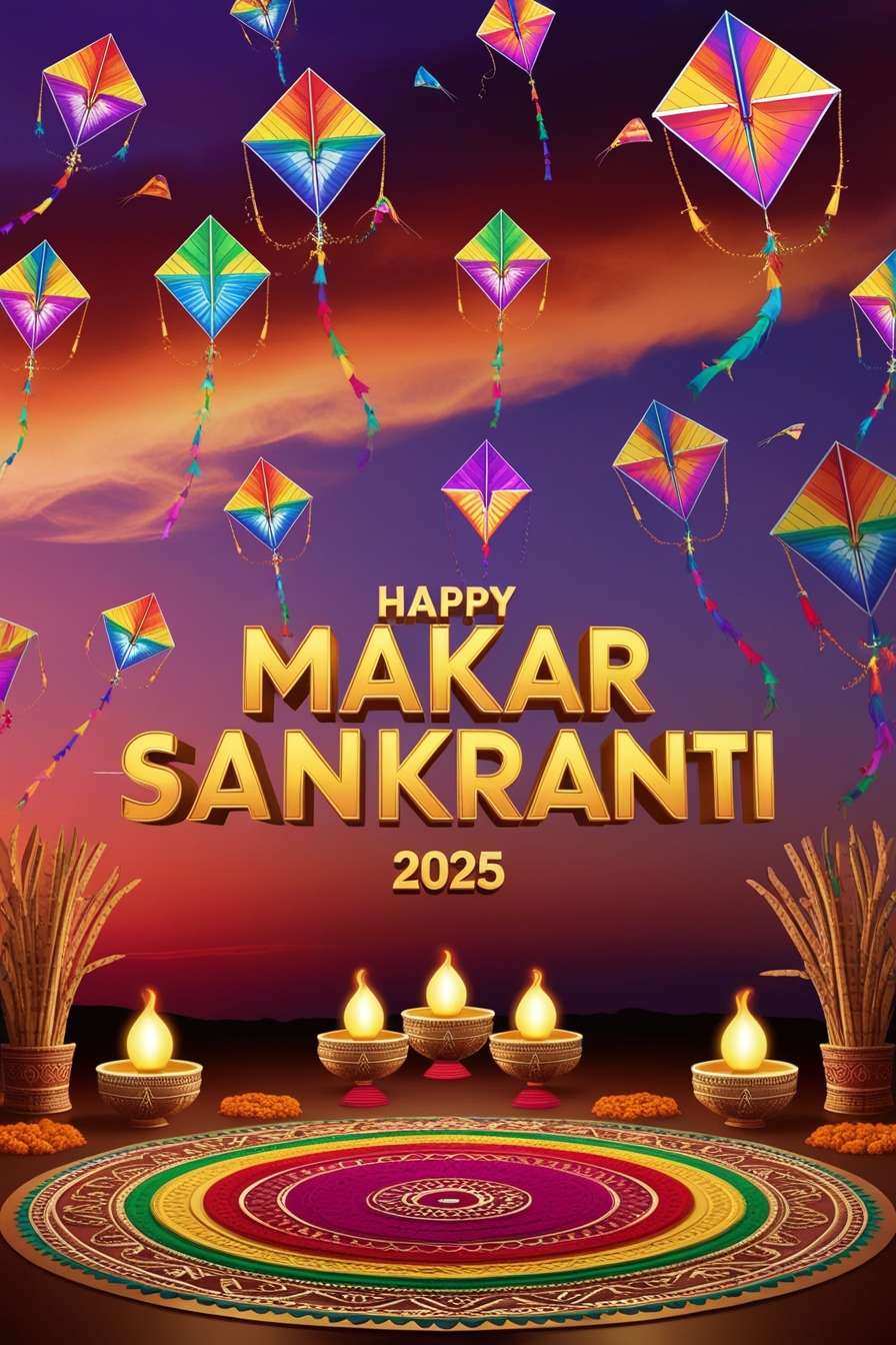 Vibrant Happy Makar Sankranti 2025 Wallpapers In 4k - Royalty Free Happy Makar Sankranti 2025 Image | Pngmagic Free Download Vibrant Happy Makar Sankranti 2025 Wallpapers In 4k - High Quality Happy Makar Sankranti 2025 Background