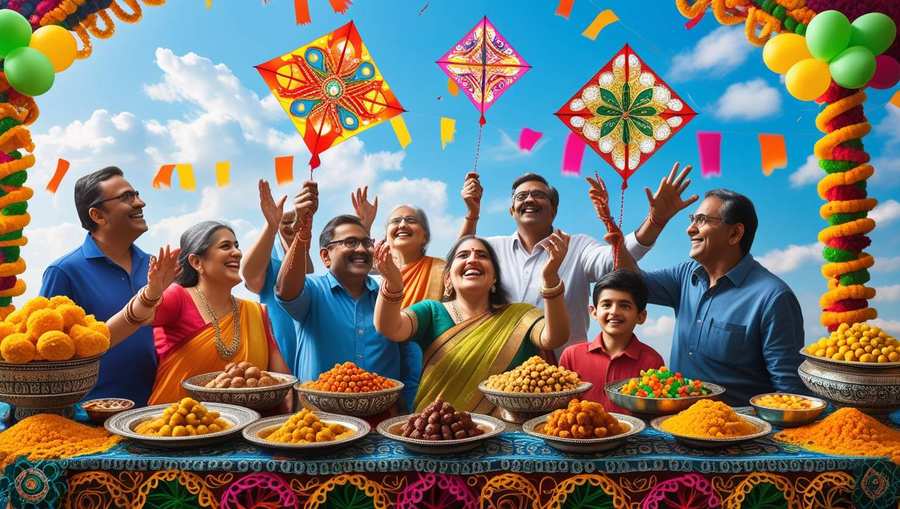 Vibrant Makar Sankranti Background Image For Posters - Royalty Free Makar Sankranti Background Image Image | Pngmagic Free Download Vibrant Makar Sankranti Background Image For Posters - High Quality Makar Sankranti Background Image Background