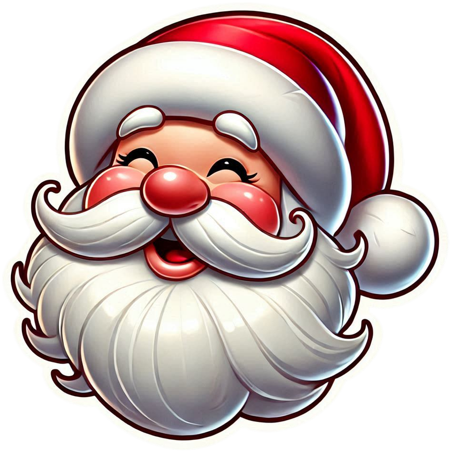 Vintage Smiling Santa Claus Png Design - Royalty Free Smiling Santa Claus Png Image | Pngmagic Free Download Vintage Smiling Santa Claus Png Design - High Quality Smiling Santa Claus Png PNG Image