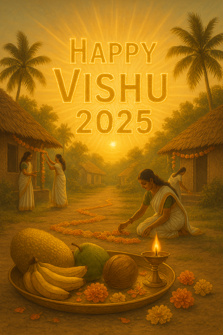Vishu 2025 Greetings With Malayalam Quotes - Royalty Free Happy Vishu 2025 Image | Pngmagic Free Download Vishu 2025 Greetings With Malayalam Quotes - High Quality Happy Vishu 2025 Background