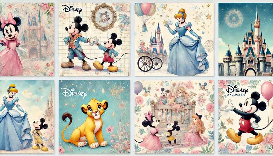 Watercolor Disney Wallpaper Designs - Royalty Free Disney Wallpaper Image | Pngmagic Free Download Watercolor Disney Wallpaper Designs - High Quality Disney Wallpaper Background