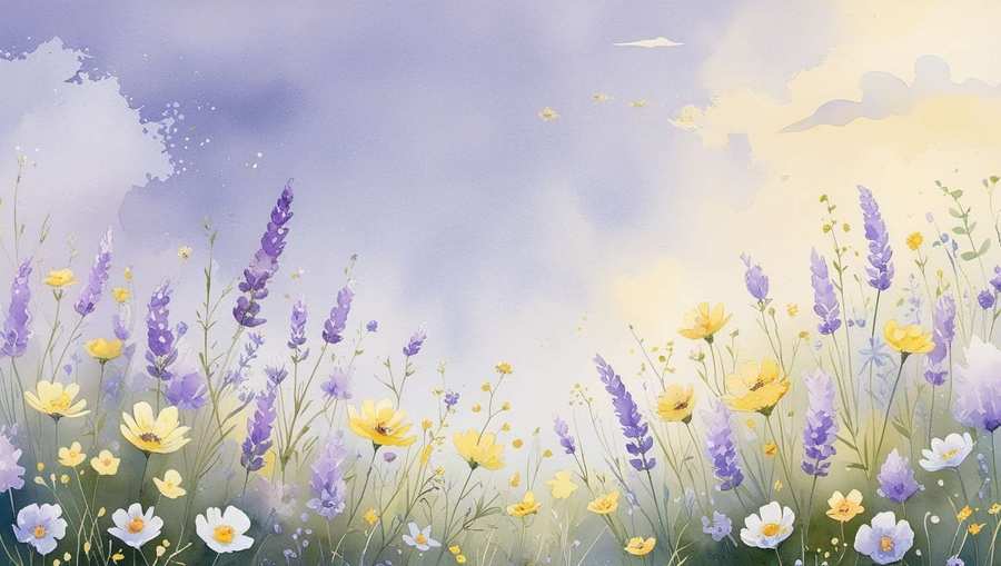 Watercolor Flower Wallpaper Images For Digital Projects - Royalty Free Wallpaper Image Of Flowers Image | Pngmagic Free Download Watercolor Flower Wallpaper Images For Digital Projects - High Quality Wallpaper Image Of Flowers Background