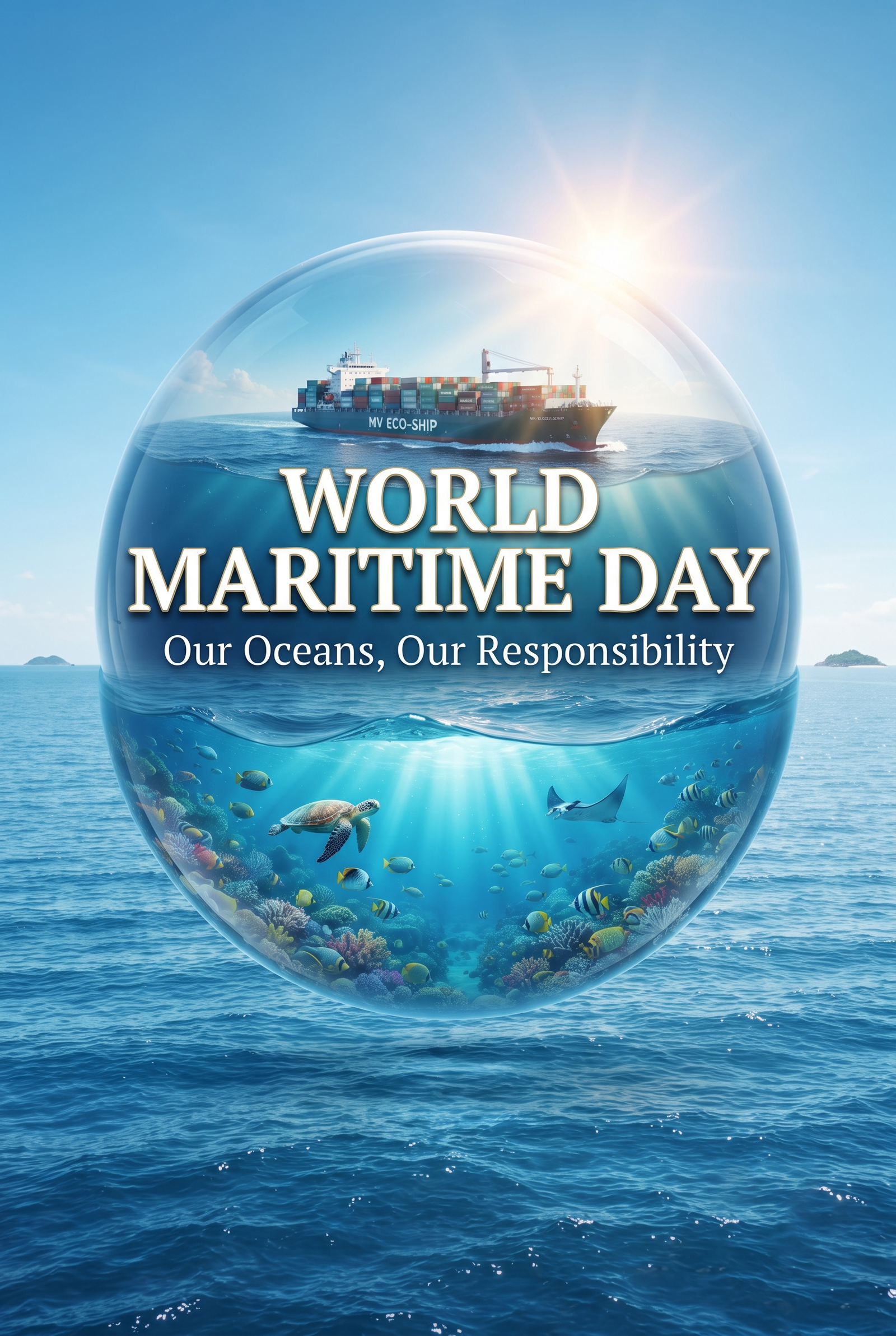 World Oceans Day Social Media Post