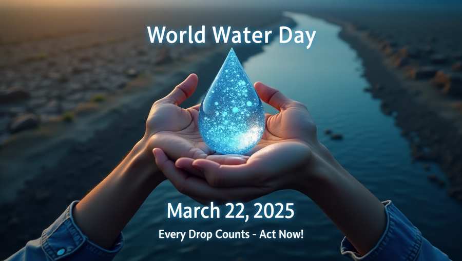 World Water Day 2025 Theme And Importance - Royalty Free World Water Day Image | Pngmagic Free Download World Water Day 2025 Theme And Importance - High Quality World Water Day Background