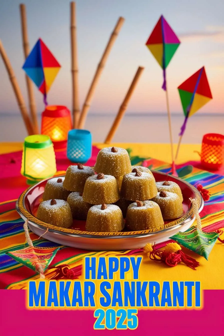Beautiful Til Laddu Pictures For Happy Makar Sankranti 2025 - Royalty Free Happy Makar Sankranti 2025 Image | Pngmagic Free Download Beautiful Til Laddu Pictures For Happy Makar Sankranti 2025 - High Quality Happy Makar Sankranti 2025 Background